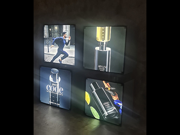 Lightbox με backlit εκτύπωση